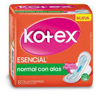 Kotex con alas