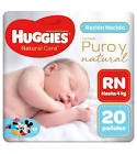 Panales descartables Huggies recien nacido x 20 unid.