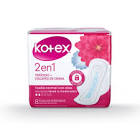 Toallas Higiénicas p/Menstruantes Con Alas Duo Kotex 8un