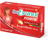 Ibuevanol Forte con Ibuprofeno 400Mg