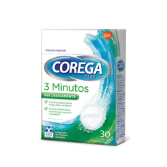 Tabs 3 Minutos Uso Diario Corega 30 Un
