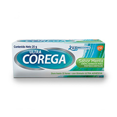 Ultra Corega Cr Con Menta 20 Gr