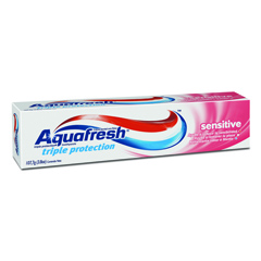 CR.DENTAL AQUAFRESH SENSITIVE 107,7G