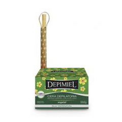 Cera Depilatoria Vegetal Con Aloe Vera Lata Depimania 200 Gr