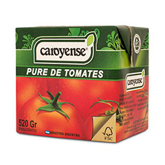 Pure De Tomates Caroyense X520Gr