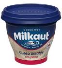 Queso Milkaut Chis Jamon X100