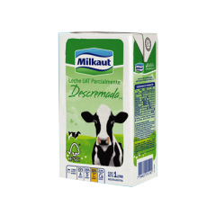 Leche.Milkaut.Descremada X 1Litro