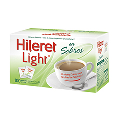 AZUCAR HILERET LIGHT 100 UN.