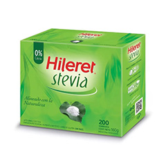 EDULCORANTE HILERET STEVIA 200 SOB.