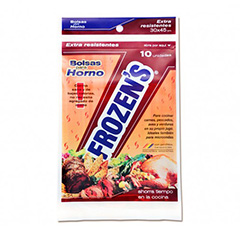 BOLSAS FROZEN S P/HORNO X 10UN (30 X 45CM)