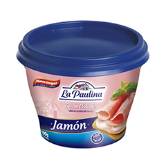 QUESO UNTABLE LA PAULINA JAMON 190G
