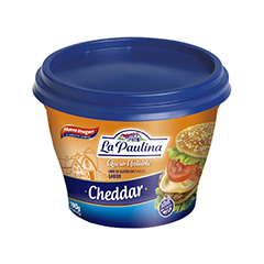 Queso Untable Cheddar La Paulina 200 g