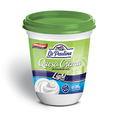 QUESO CREMA LA PAULINA LIGHT 290G