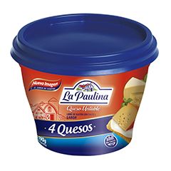 QUESO UNTABLE LA PAULINA CUATRO QUESO 190G
