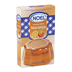 Gelatina sabor Naranja 100g.