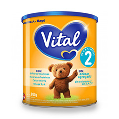 LECHE EN POLVO VITAL INFANTIL 2 NUTRI PLUS 800G