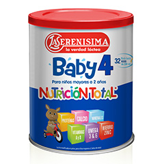 LECHE POLVO LA SERENISIMA BABY 4 PARA NIÑOS MAYORES DE 2 AÑO 750G