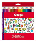 Lapices de colores Filgo x 24 