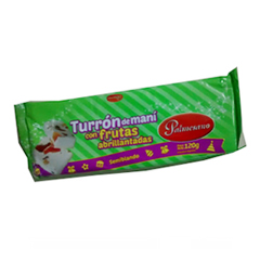 turron de mani con frutas palmesano x120