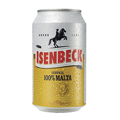 Cerveza Rubia En Lata Isenbeck 355 Cc 24 Un