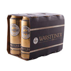 PACK CERVEZA WARSTEINER LATA X 500ML X 6 UNID SIXPACK