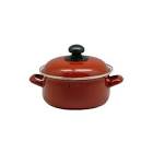 Cacerola Roja Enlozada 20Cm