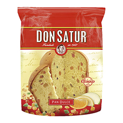 PAN DULCE DON SATUR CON FRUTAS 500 GR