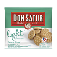 Don saturno Light. Bizcocho X 170G