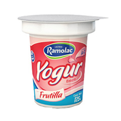 Yogur Frutilla X125G