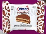 Alfajores Mousse Con Leche Vimar 42 Gr