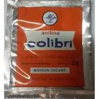 anilina en frio marron oscuro colibri x20gr 
