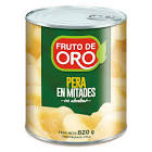 PERAS BAHIA EN MITADES 820 G