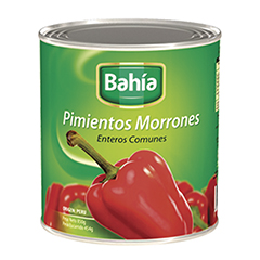 PIMIENTOS MORRONES BAHIA 220 GR.