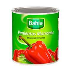 Pimientos Morrones Bahia Lata 185 Grs