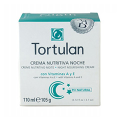 Crema Nutritiva Vitamina A y E Tortulan 110 Ml