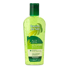 Gel Post Solar Rayito Sol Con Aloe 200 Gr