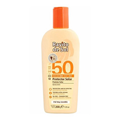 Protector Solar Fps 50 Rayito De Sol 200 Gr