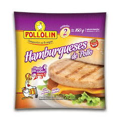 Hamburguesas De Pollo Pollolin 160 Gr