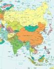 mapa asia politico