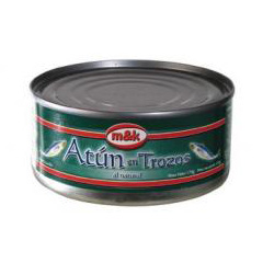 Atun En Trozos Natural M-K 170 Gr