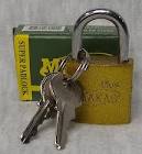 Candado Macao Dorado 25Mm