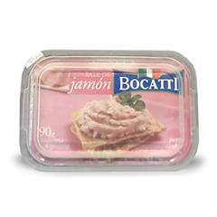 PATE BOCATTI DE JAMON 90 GR