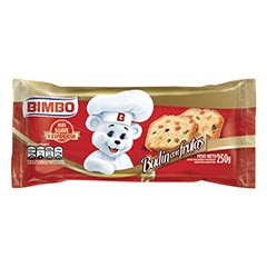 Budin con Frutas biombo x250Gr