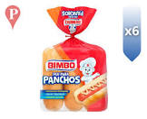 PAN BIMBO P/PANCHO X6 (224GR)