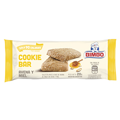 Cookie Barra De Avena Miel Bimbo 120 Gr