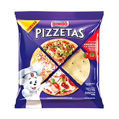 PIZZETAS BIMBO 360G X 4UN.