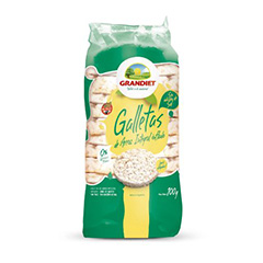 Galletas Arroz Integral S/Sal X100G