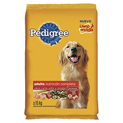 Alimento Para Perros Carne Pollo &Amp; Cereales Pedigree 15 Kg
