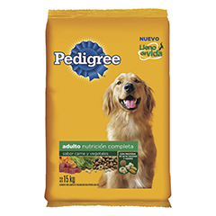 Alimento Para Perros Carne &Amp; Vegetales Pedigree 15 Kg