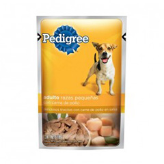 ALIM.P/PERROS PEDIGREE ADU.POLLO X 100G